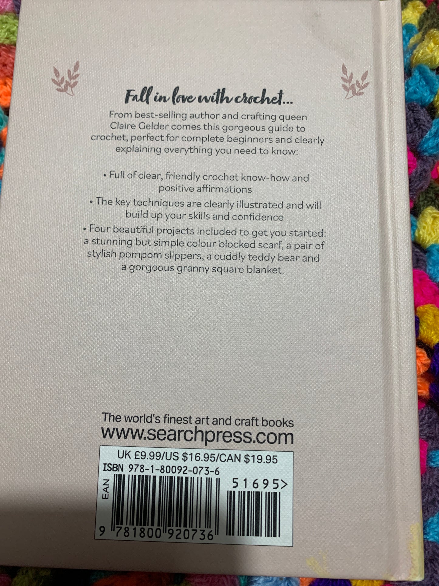 Pocketbook of Crochet, mindful crafting for beginners. 