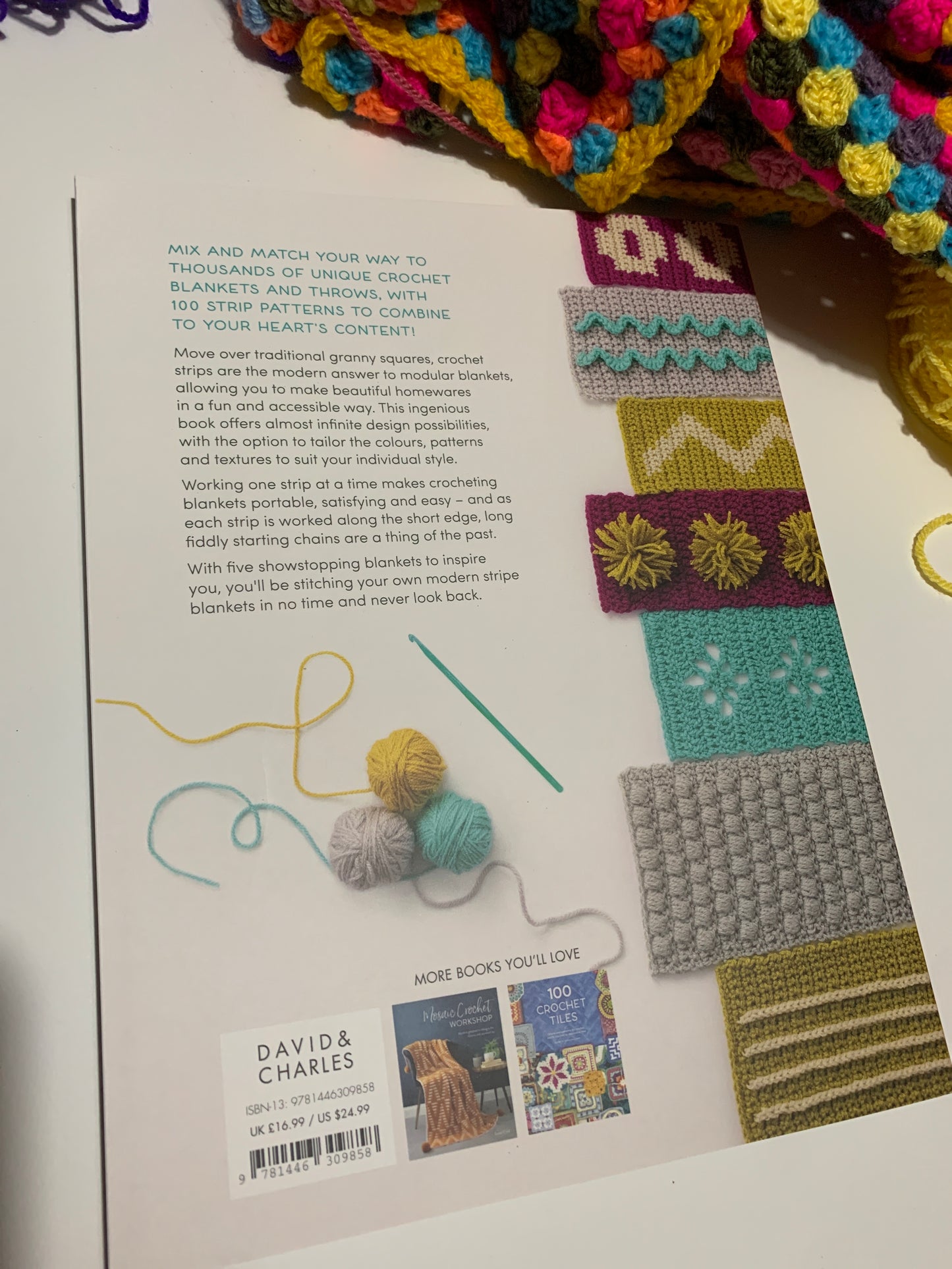 Mix + Match Modern Crochet Blankets