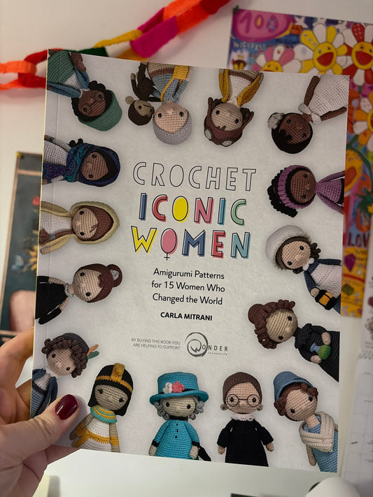 Crochet Iconic Women -Book Carla Mitrani
