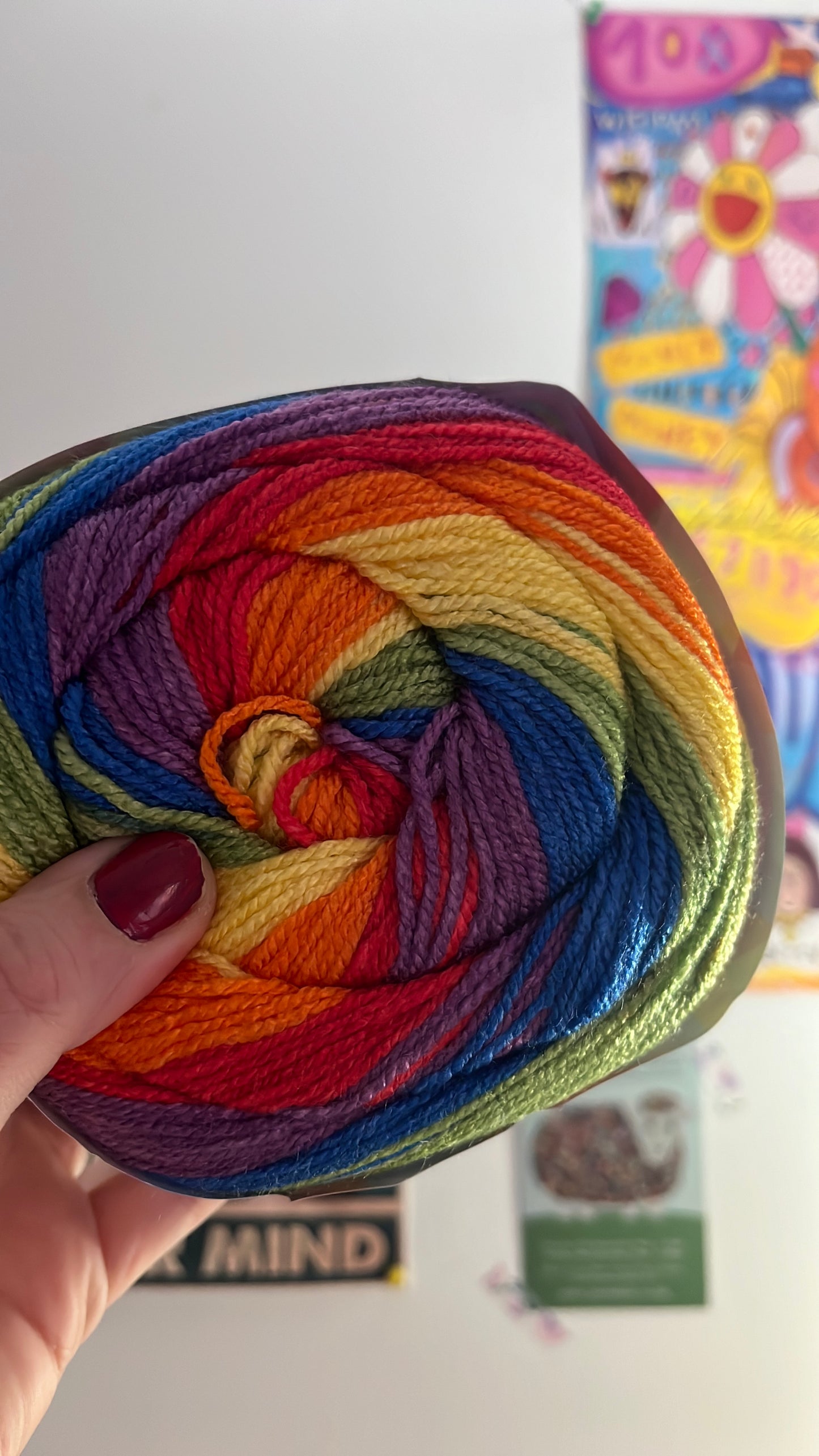 SwurlyWurly DK Yarn 200g Variegated Yarn