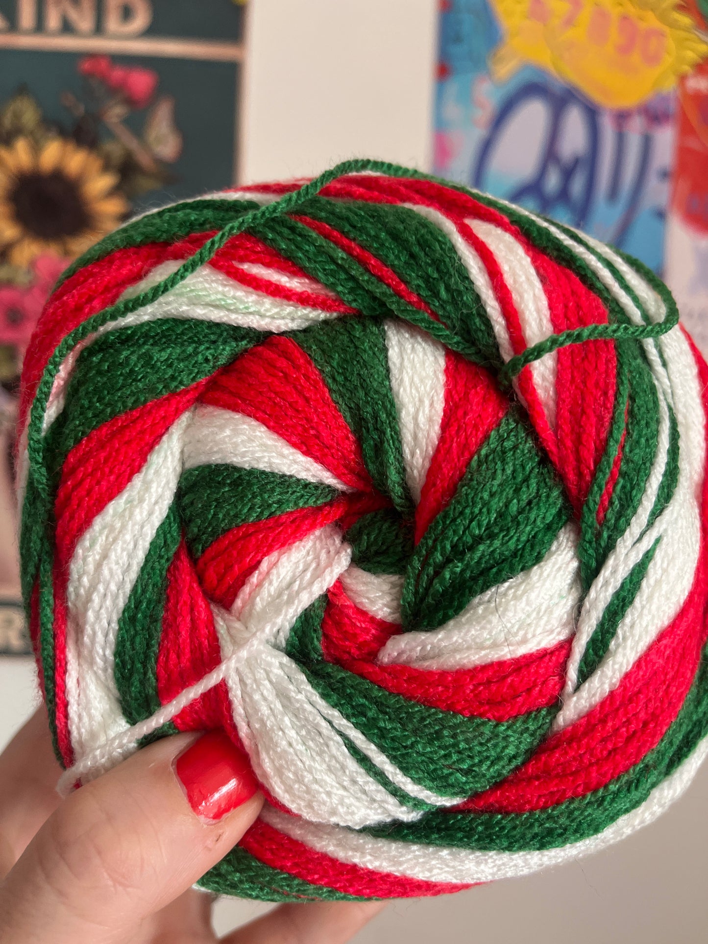 SwurlyWurly DK Yarn 200g Variegated Yarn