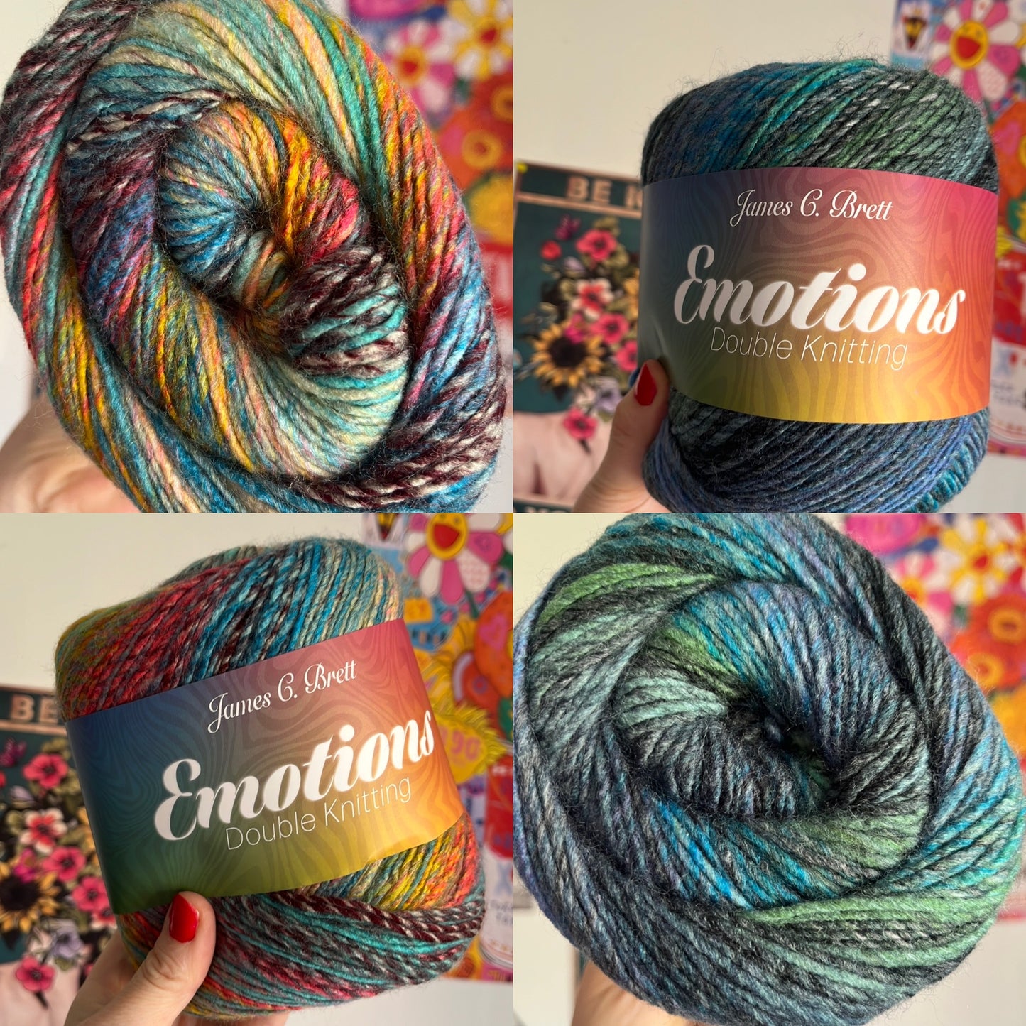 Emotions James C Brett 150g
