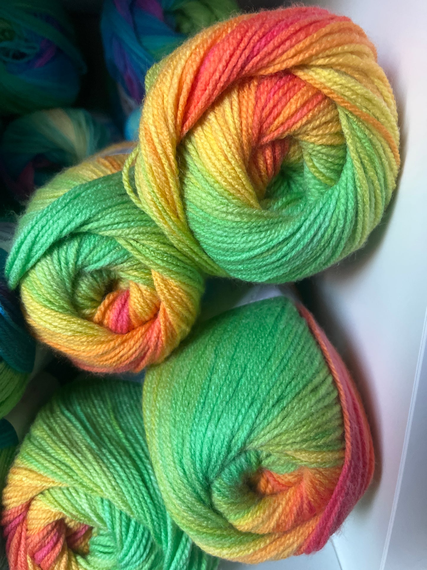 Wendy Giggles DK Varigated yarn