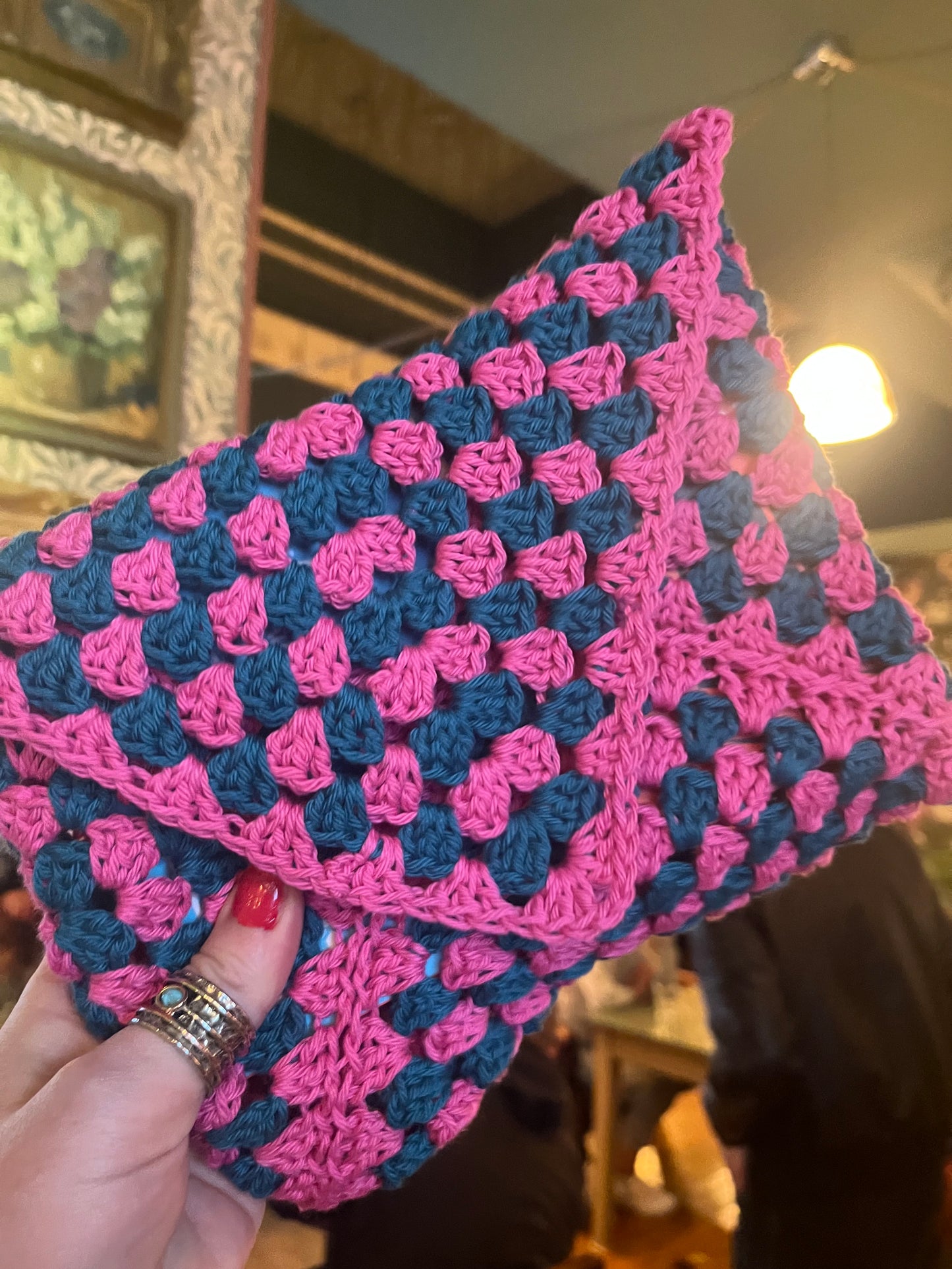Crocheted Booksleve