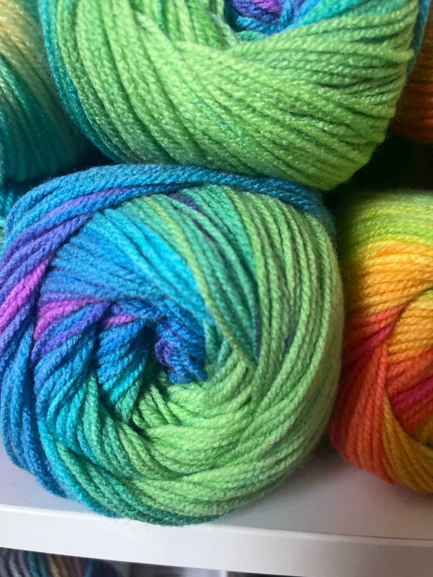 Wendy Giggles DK Varigated yarn