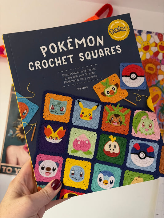 Pokemon Crochet Squares Book - Ira Rott