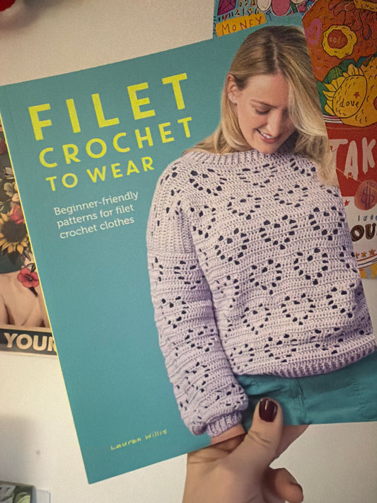 Filet crochet to wear