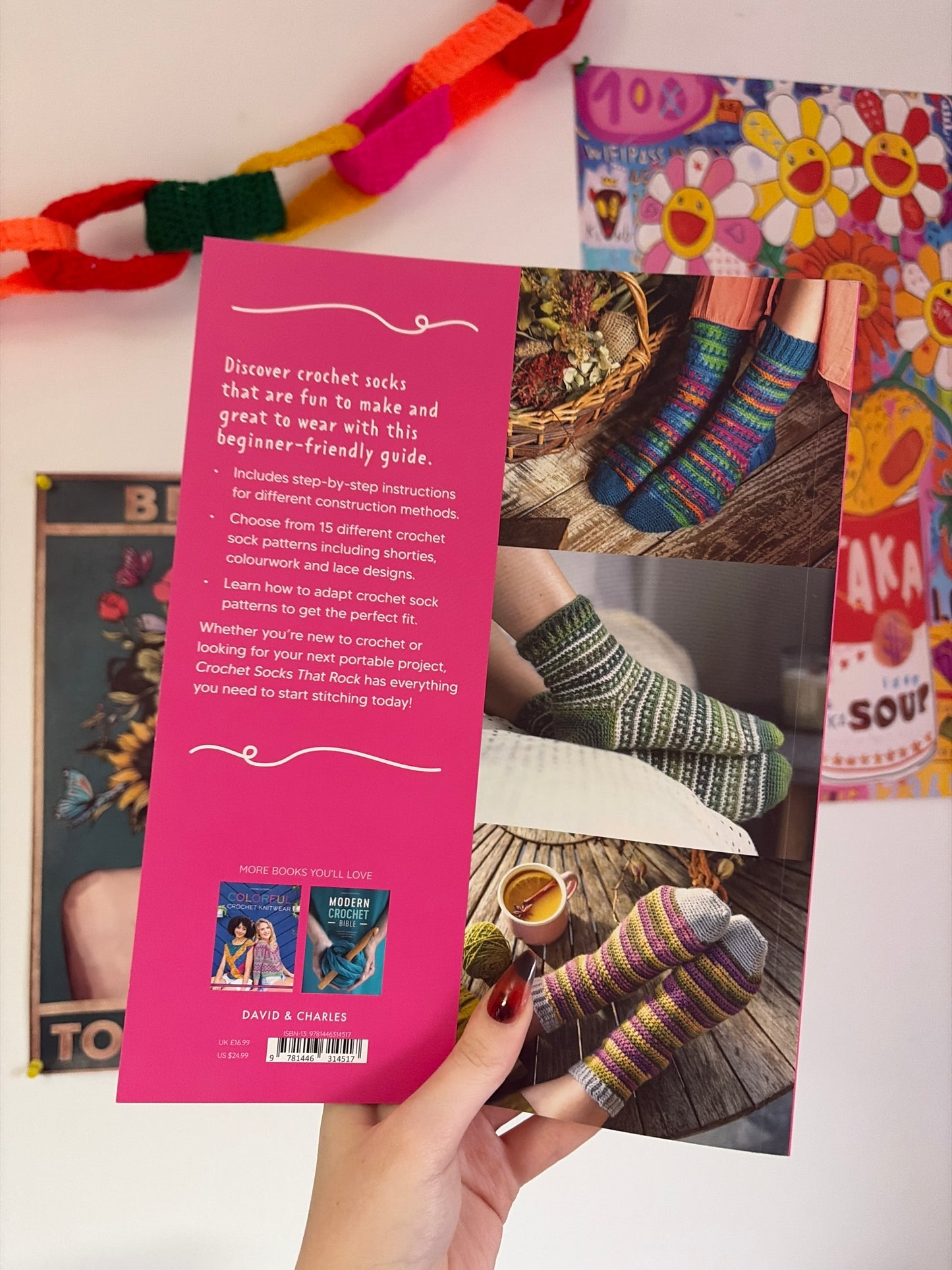 Crochet socks that rock