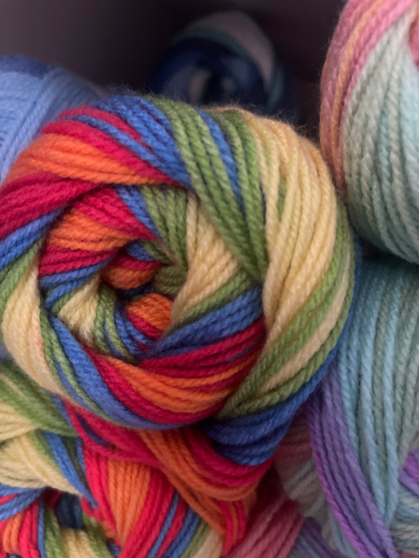 Wendy Giggles DK Varigated yarn