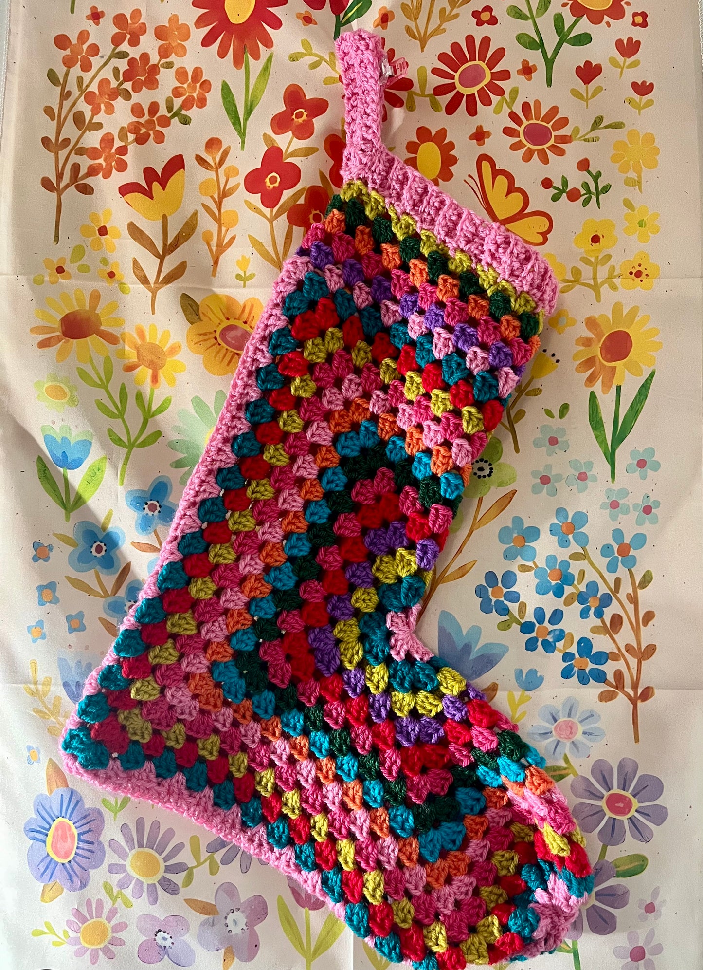 Christmas Stocking Pattern UK Terms