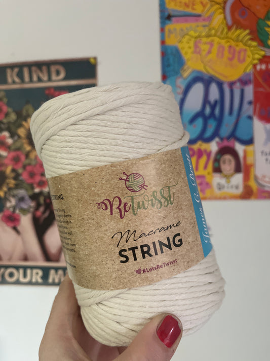 Macrame Rope 500g James C Brett 3mm
