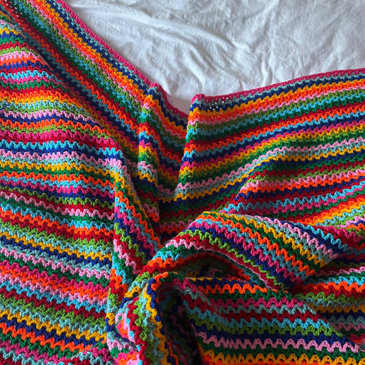 Be Brave Crochet Blanket Pattern UK Terms