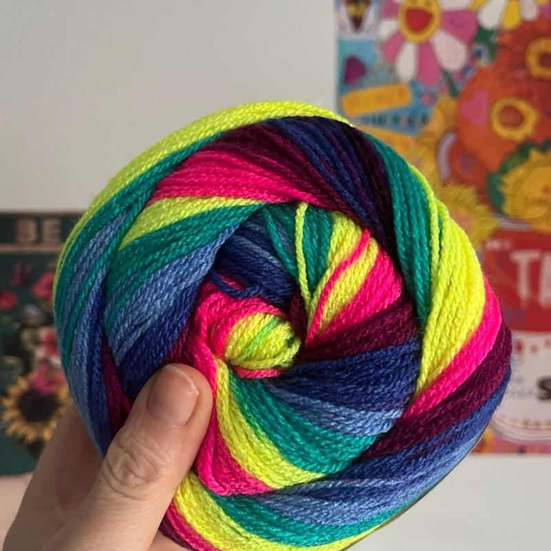 SwurlyWurly DK Yarn  200g Variegated Yarn